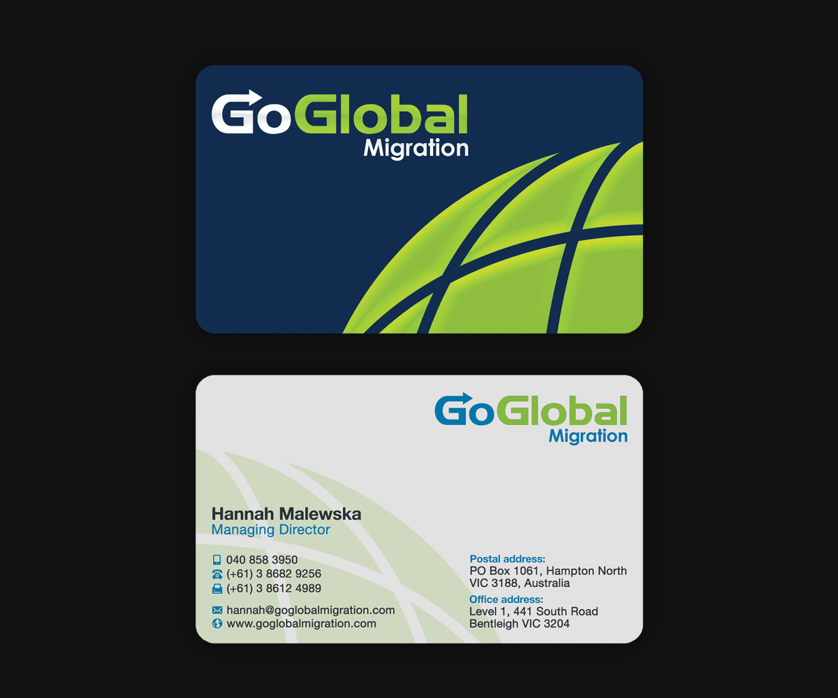Business Card Design by Ethien for this project | Design #5590910