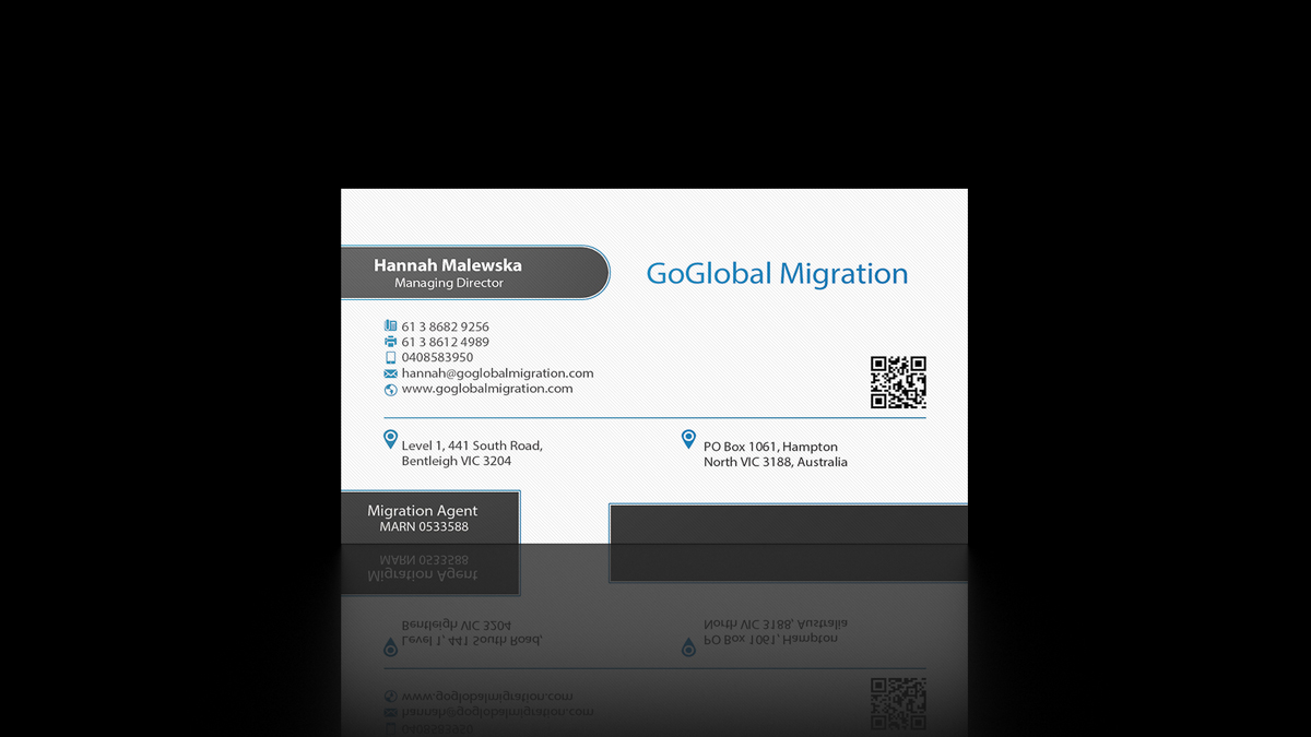 Business Card Design by Selda for this project | Design #5545910