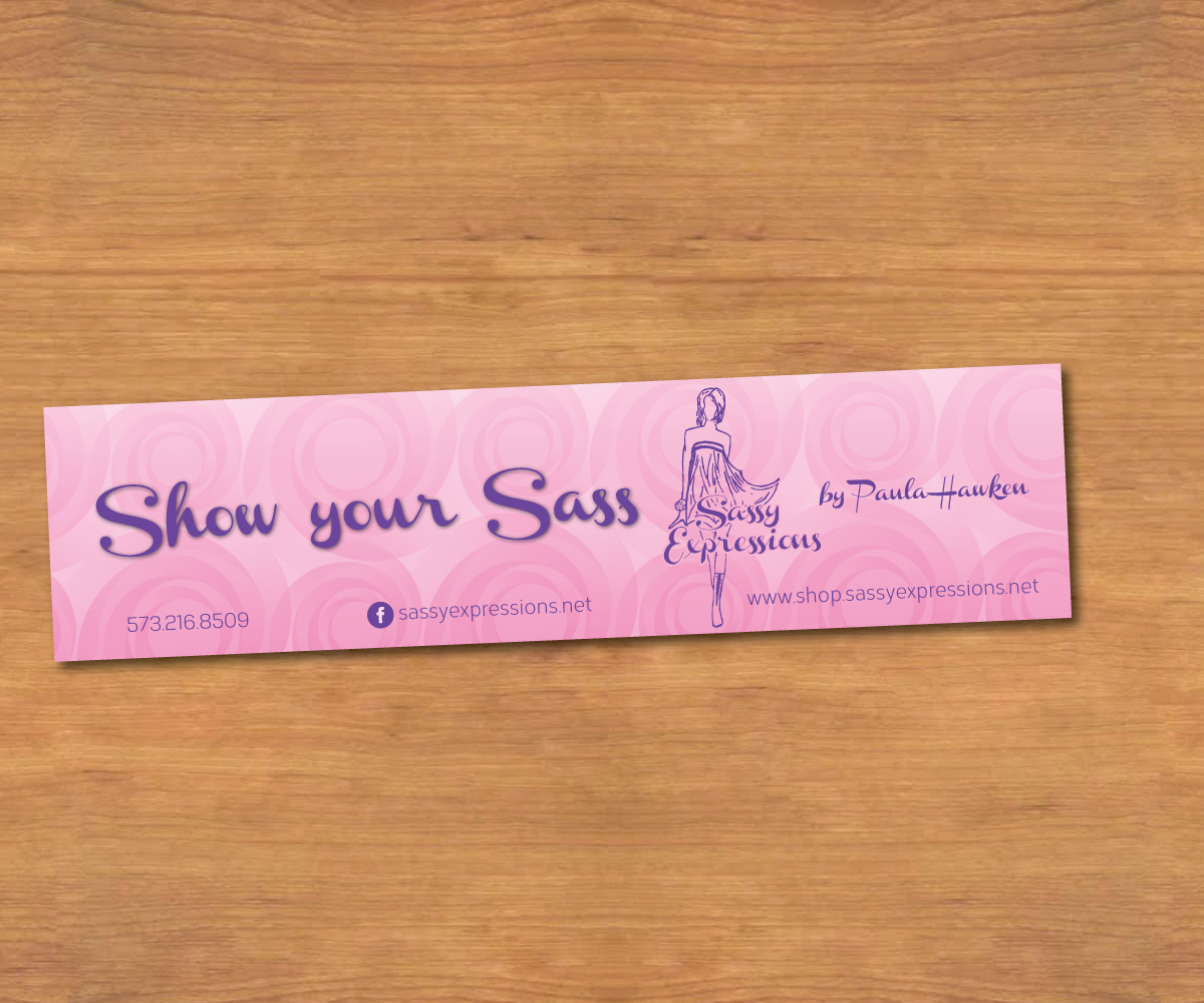 Signage Design by Ellie Afonso for Sassy Expressions | Design #5513698