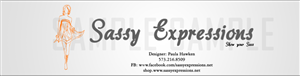 Diseño de Señalética por Roamstar para Sassy Expressions | Diseño #5495532