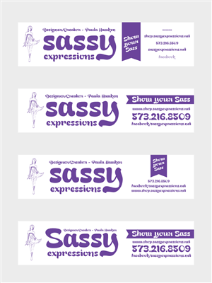 Signage Design by Maestral for Sassy Expressions | Design: #5538728