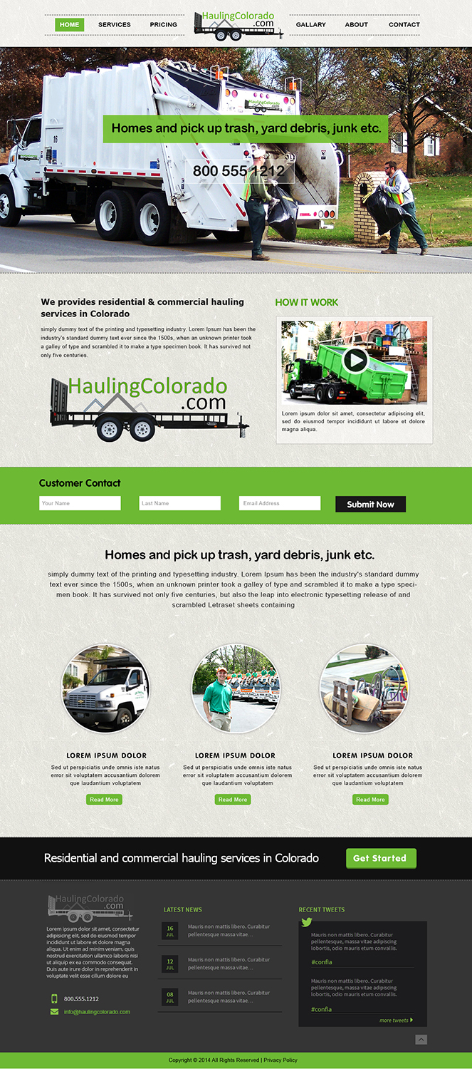 Web Design by webxvision for this project | Design #5543334
