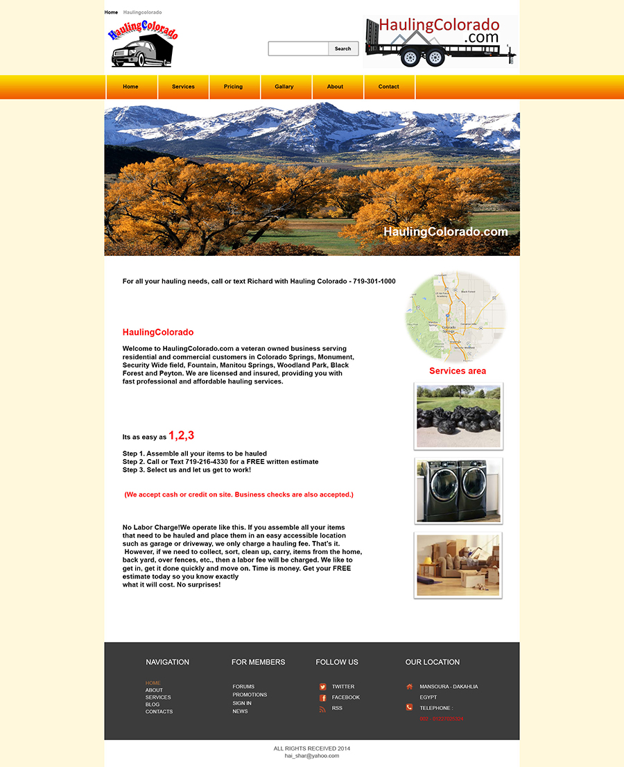 Web Design by haishar for this project | Design #5521184