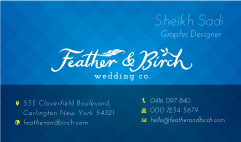 Business Card Design by sheikhsadi007 for Feather & Birch | Design #5495102