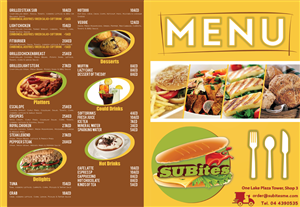 Design de Menu par firasmoha pour ce projet | Design : #1525008