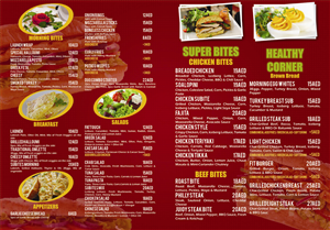 Design de Menu par firasmoha pour ce projet | Design : #1563413
