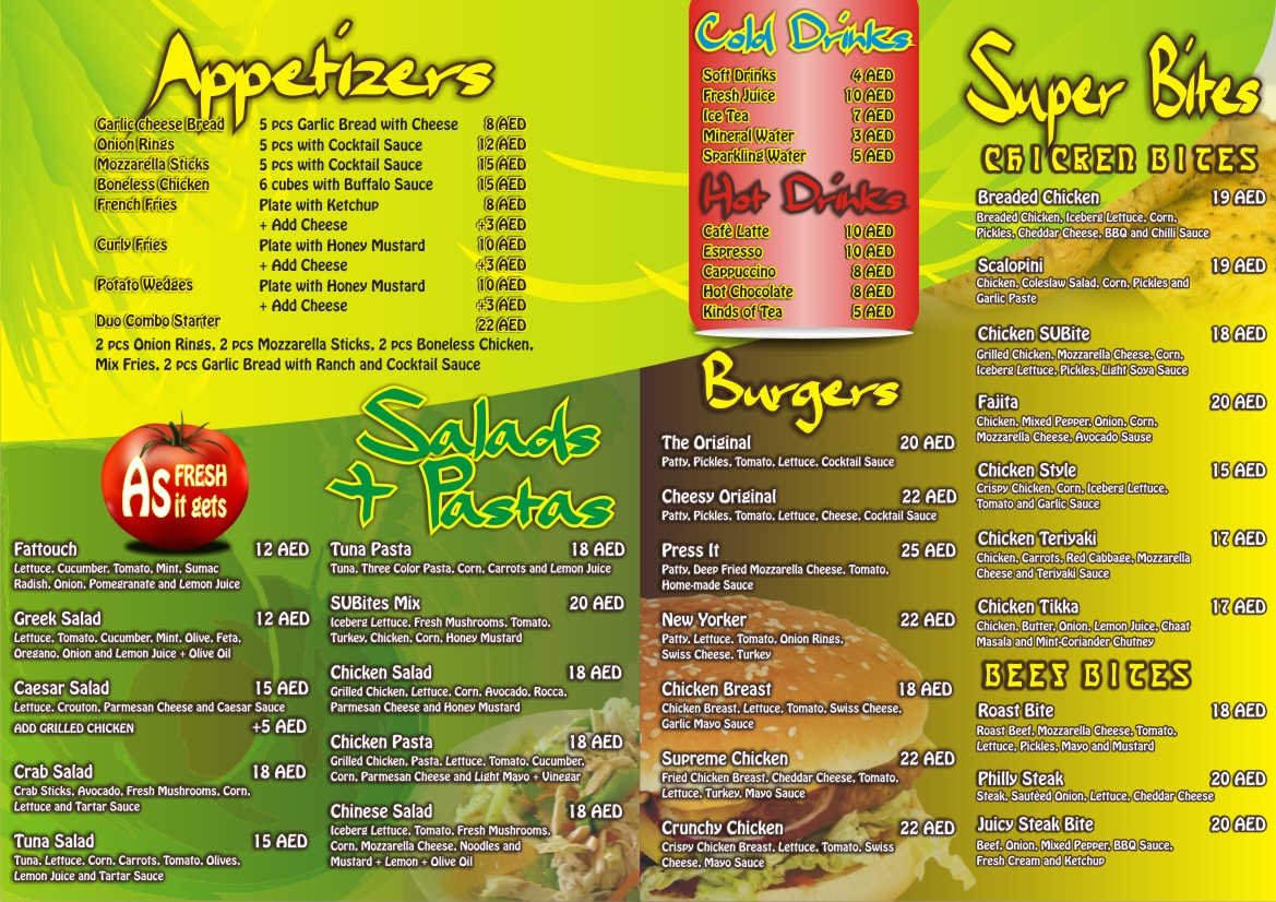 Design de Menu par Estine pour ce projet | Design #1521051