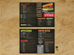 Design de Menu par Obed Joel pour ce projet | Design : #1569048