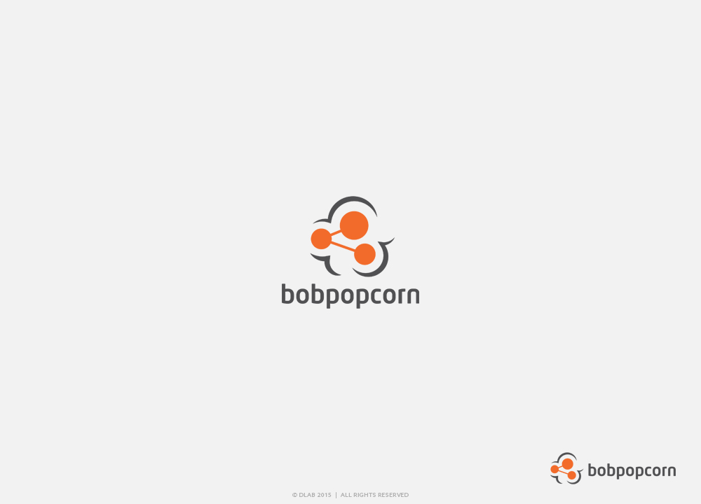 Logo Design by DLab™ for bobpopcorn international | Design #5598368