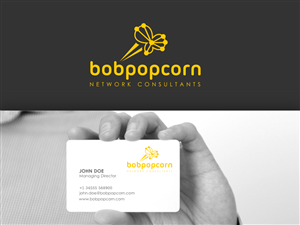 Logo-Design von Mirela78 für bobpopcorn international | Design: #5561959