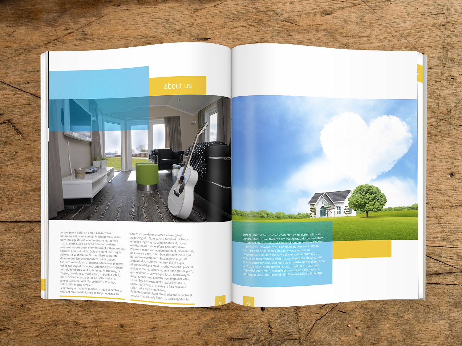 Broschüren-Design von graphikdziner für himmelblaa feriehus as | Design #1556008