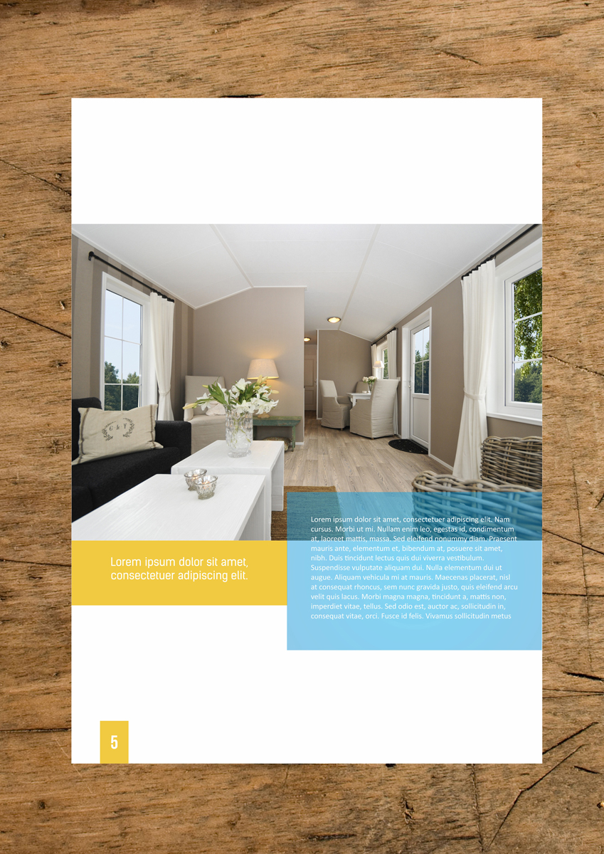 Brochure Design by graphikdziner for himmelblaa feriehus as | Design #1556026