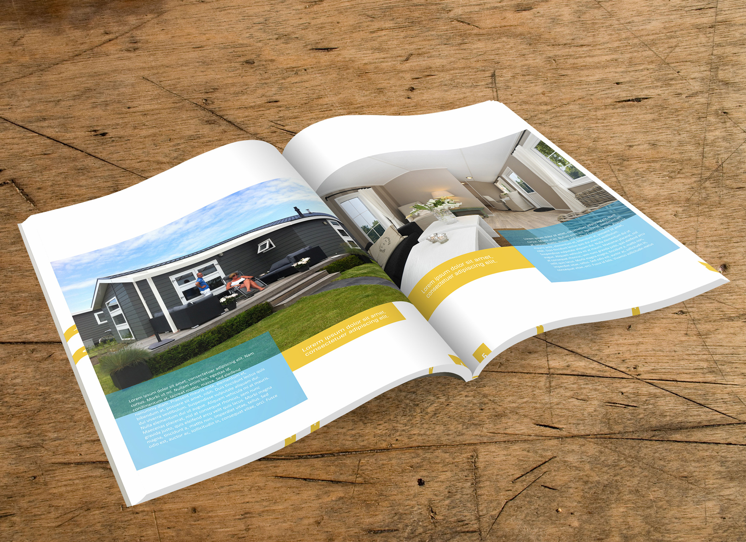 Broschüren-Design von graphikdziner für himmelblaa feriehus as | Design #1556033