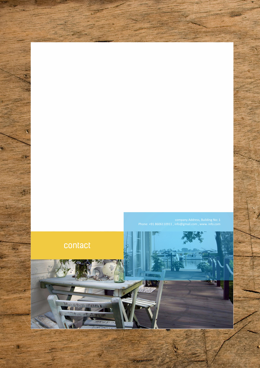 Brochure Design by graphikdziner for himmelblaa feriehus as | Design #1556041