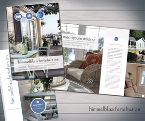Broschüren-Design von Ulverz für himmelblaa feriehus as | Design #1544851