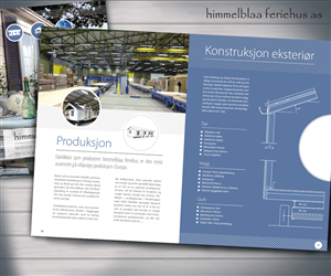 Brochure Design by Ulverz for himmelblaa feriehus as | Design: #1578710