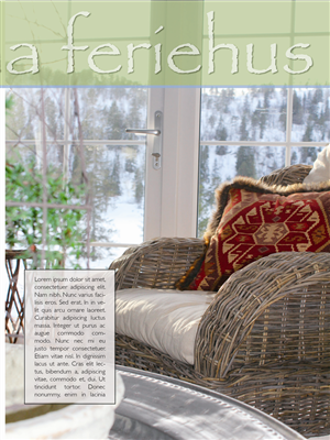 Brochure Design by A2Z for himmelblaa feriehus as | Design: #1579741