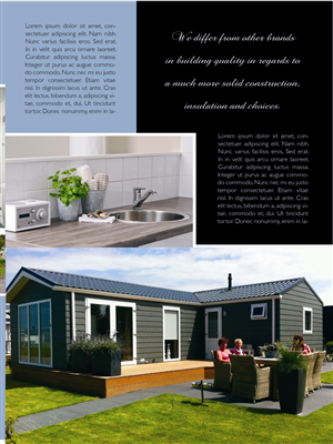 Brochure Design by A2Z for himmelblaa feriehus as | Design: #1579747