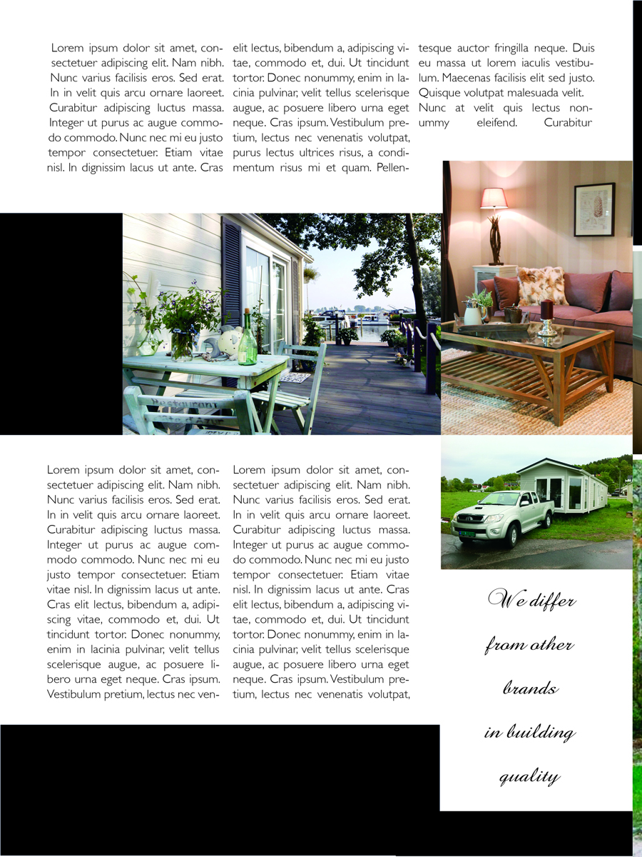Brochure Design by A2Z for himmelblaa feriehus as | Design #1579764