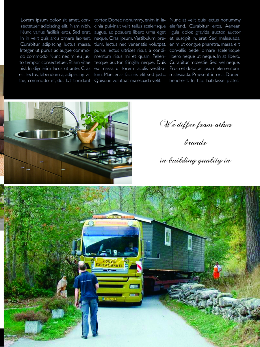 Brochure Design by A2Z for himmelblaa feriehus as | Design #1579765