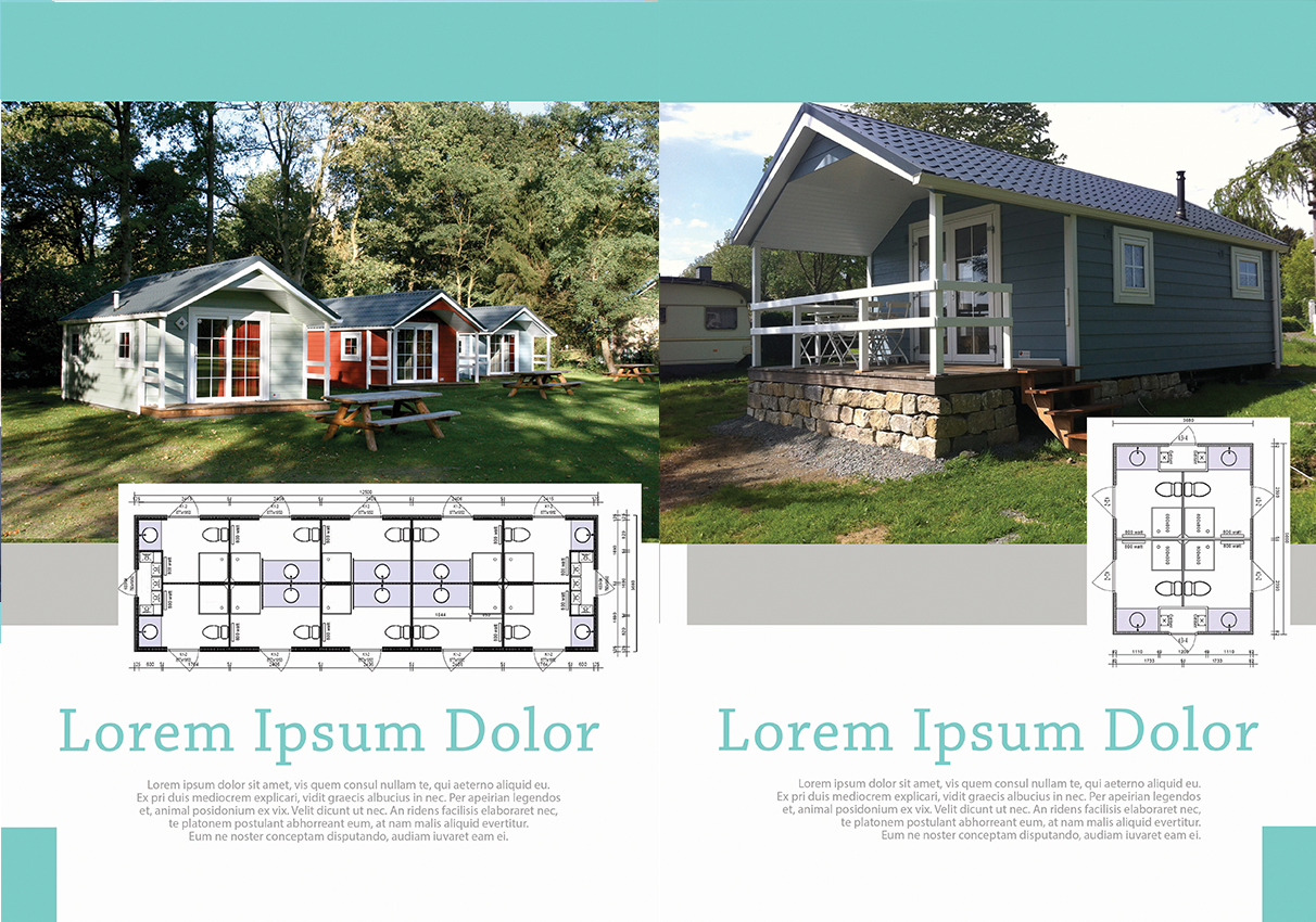 Diseño de Brochure por Cathy para himmelblaa feriehus as | Diseño #1583649