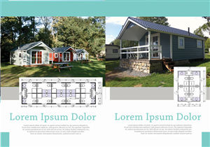 Brochure Design by Cathy for himmelblaa feriehus as | Design: #1583649