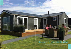 Brochure Design by Cathy for himmelblaa feriehus as | Design: #1584057