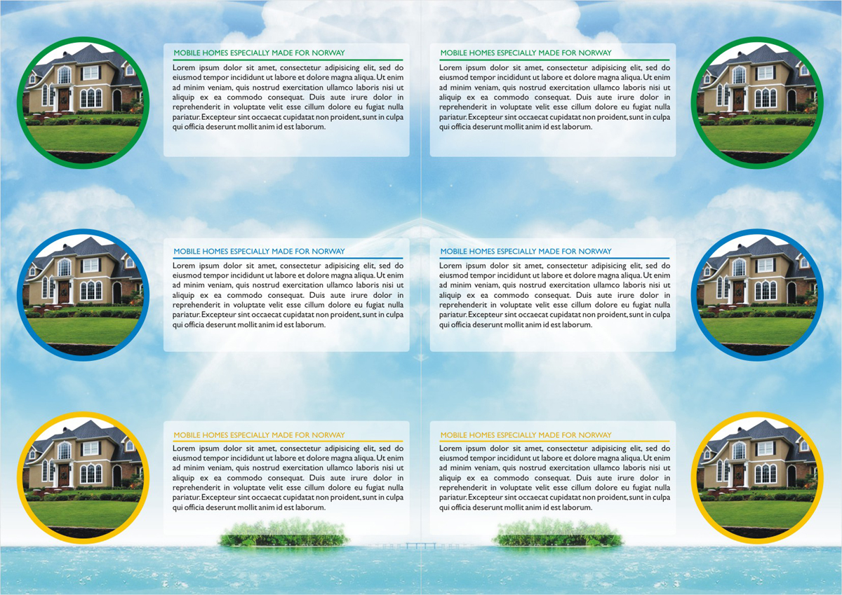 Brochure Design by webwinner for himmelblaa feriehus as | Design #1558021
