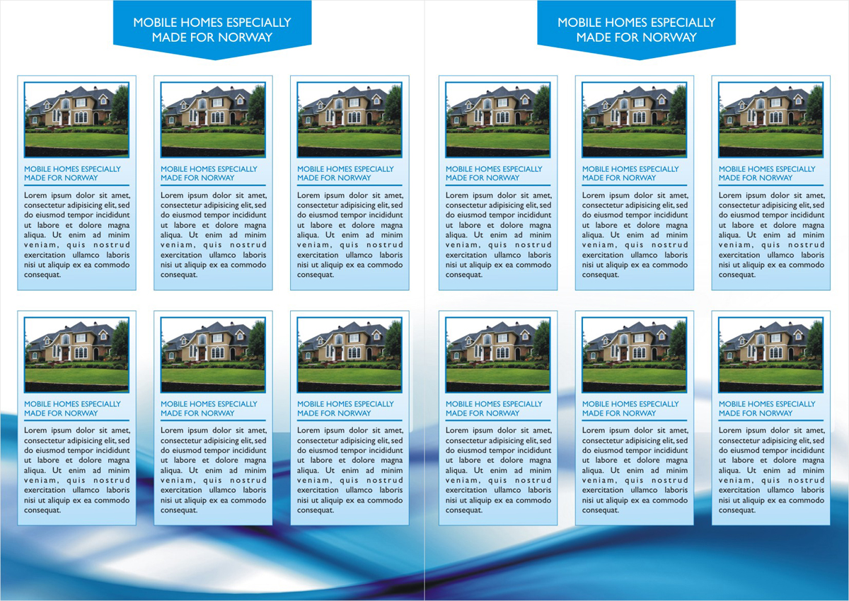 Brochure Design by webwinner for himmelblaa feriehus as | Design #1558030