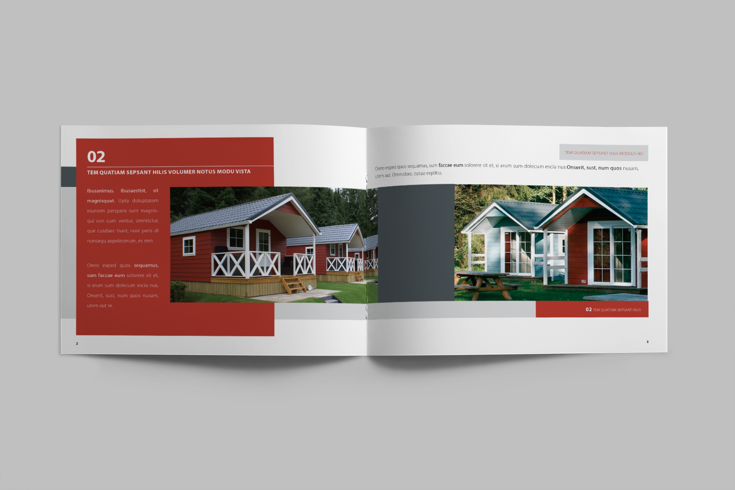 Brochure Design by GPGraphix for himmelblaa feriehus as | Design #1561418