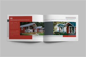 Brochure Design by GPGraphix for himmelblaa feriehus as | Design: #1561418