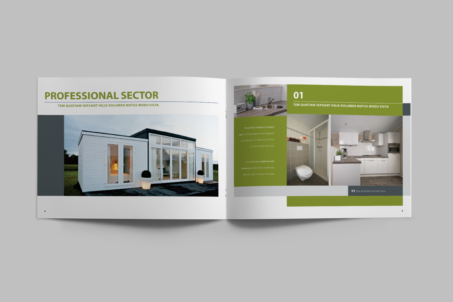 Brochure Design by GPGraphix for himmelblaa feriehus as | Design #1561425