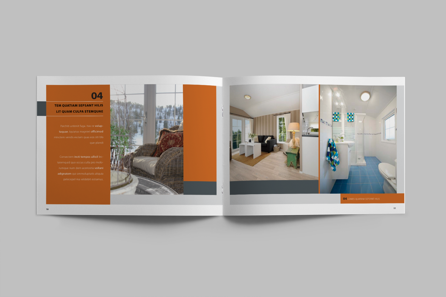 Brochure Design by GPGraphix for himmelblaa feriehus as | Design #1561430