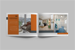 Brochure Design by GPGraphix for himmelblaa feriehus as | Design: #1561430