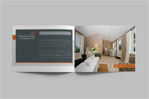 Brochure Design by GPGraphix for himmelblaa feriehus as | Design: #1561433