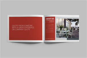 Brochure Design by GPGraphix for himmelblaa feriehus as | Design: #1561466