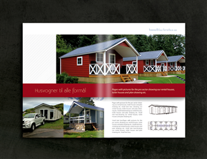 Brochure Design by Ruan Bomba8 for himmelblaa feriehus as | Design: #1587741