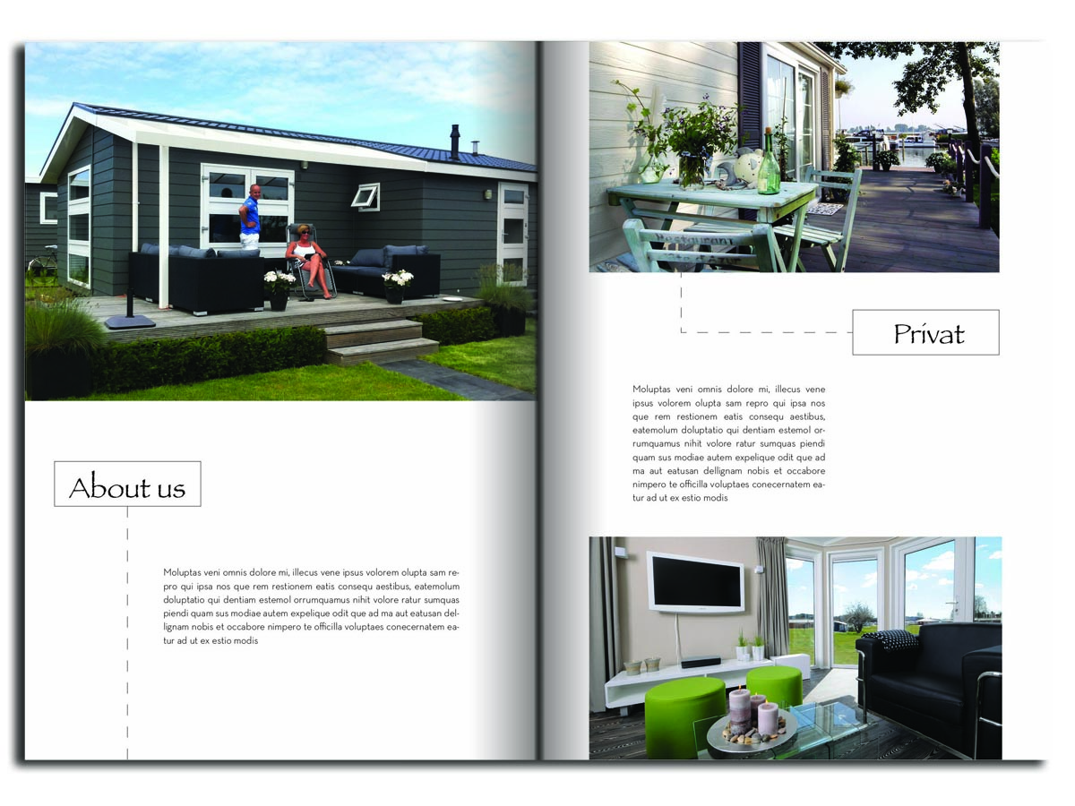 Brochure Design by Jmvelez for himmelblaa feriehus as | Design #1564976
