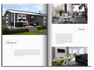 Broschüren-Design von Jmvelez für himmelblaa feriehus as | Design: #1564976