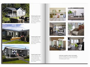 Broschüren-Design von Jmvelez für himmelblaa feriehus as | Design: #1564986