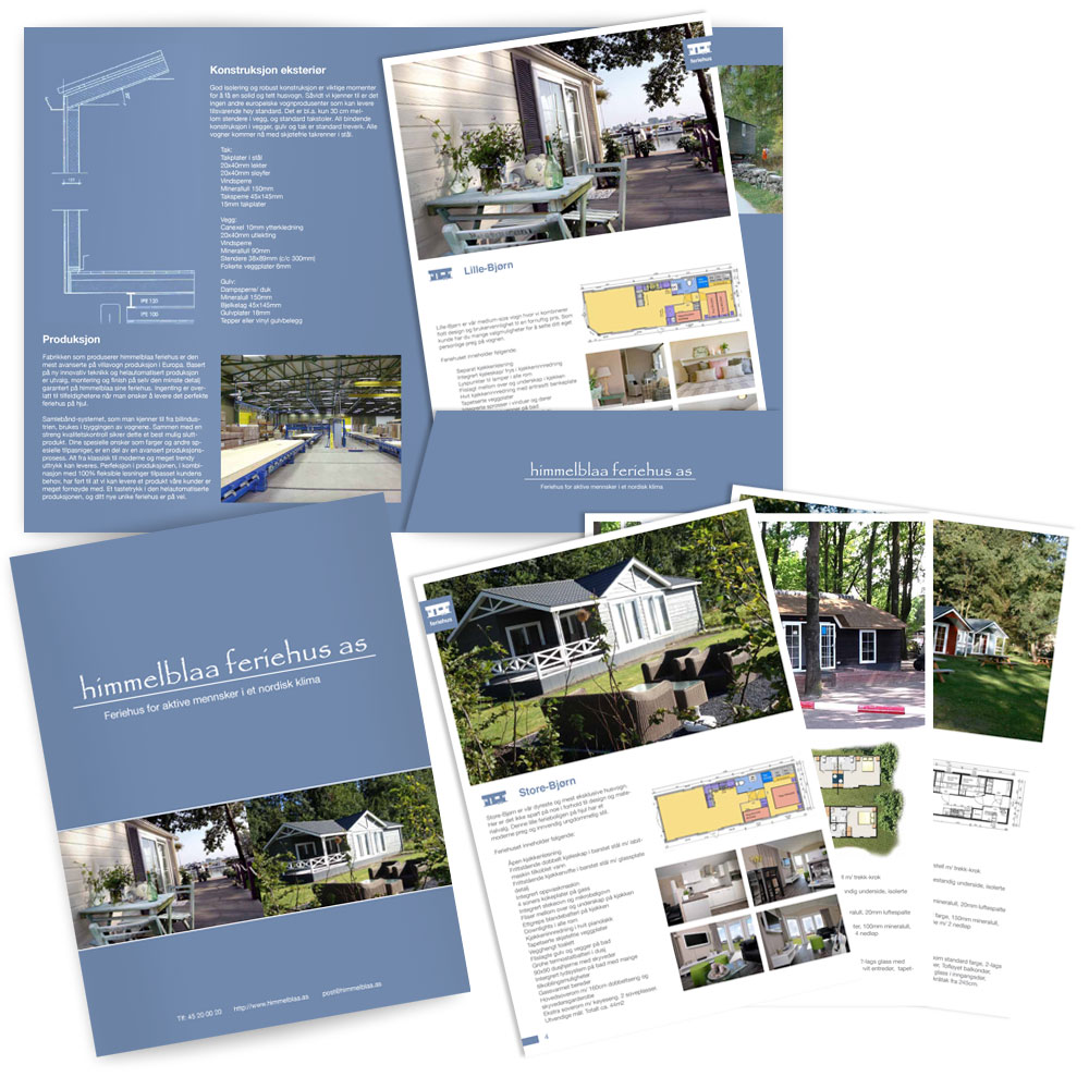 Brochure Design by tanya for himmelblaa feriehus as | Design #1540851