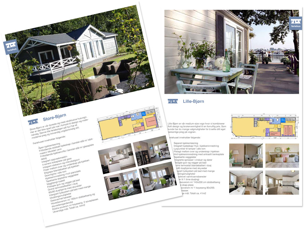 Diseño de Brochure por tanya para himmelblaa feriehus as | Diseño #1540869