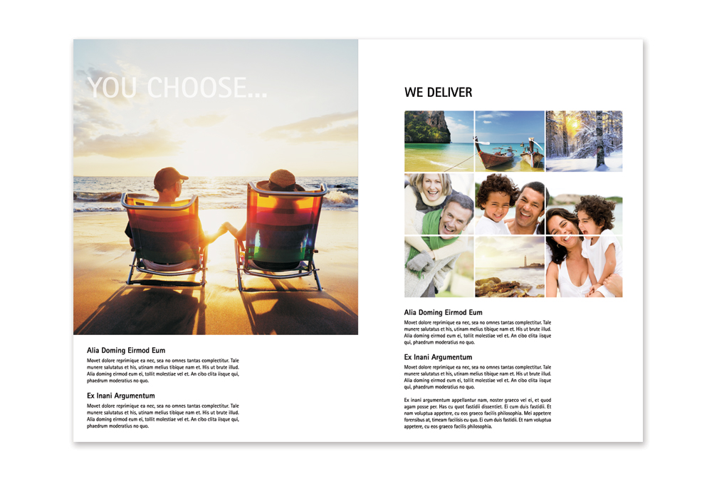 Brochure Design by Sharon for himmelblaa feriehus as | Design #1571636