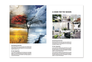 Brochure Design by Sharon for himmelblaa feriehus as | Design: #1571640