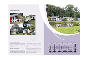 Brochure Design by Sharon for himmelblaa feriehus as | Design: #1572767