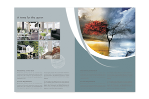 Brochure Design by Sharon for himmelblaa feriehus as | Design: #1572770