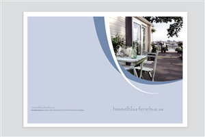 Broschüren-Design von Sharon für himmelblaa feriehus as | Design: #1598669