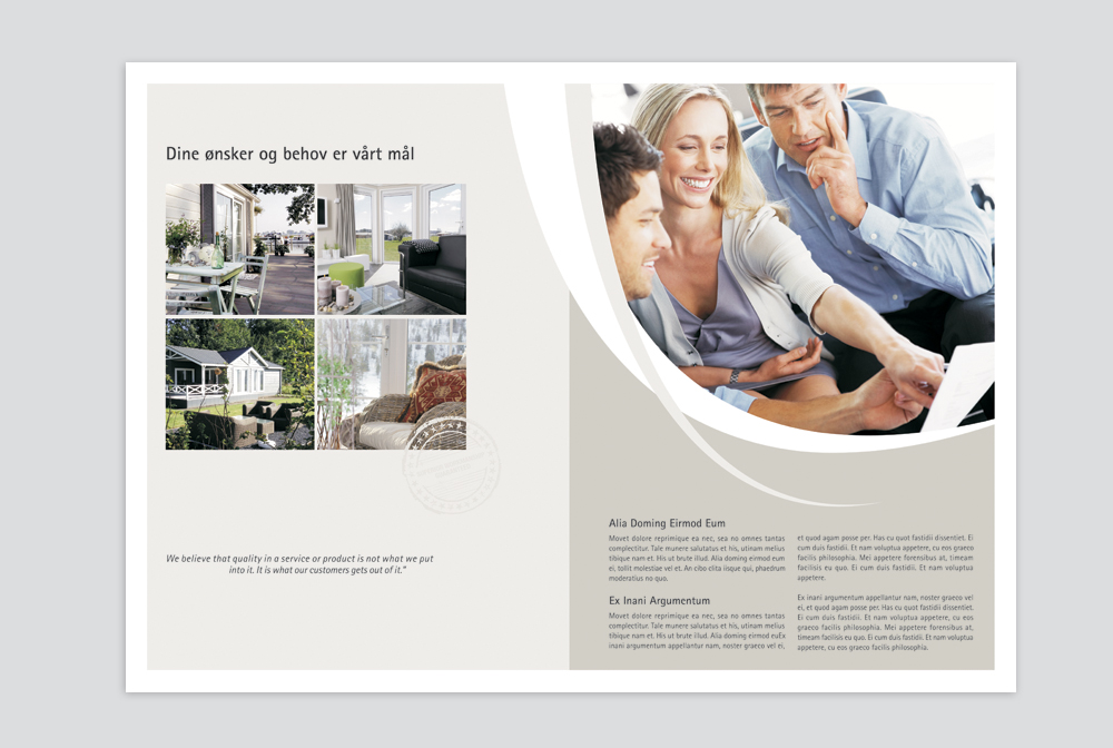 Broschüren-Design von Sharon für himmelblaa feriehus as | Design #1598682