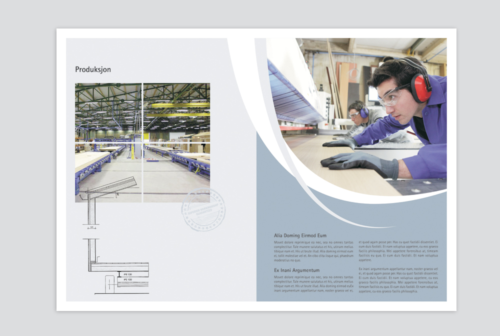 Brochure Design by Sharon for himmelblaa feriehus as | Design #1598691
