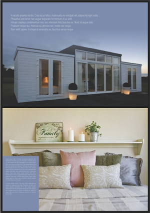Broschüren-Design von barinix für himmelblaa feriehus as | Design: #1545124